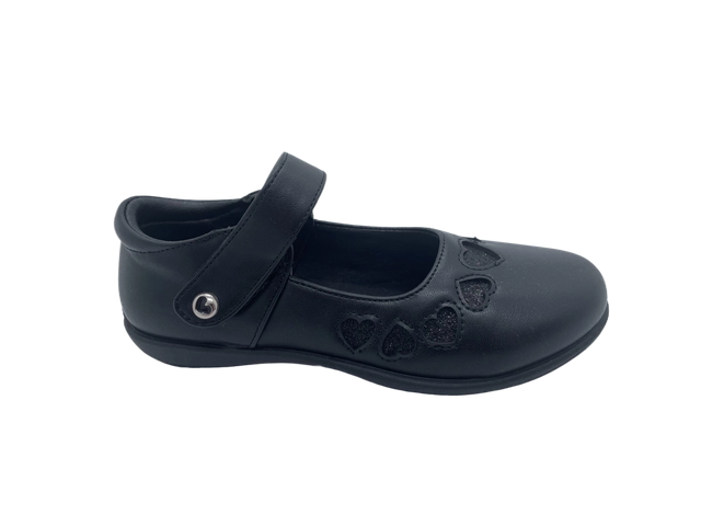 Scarpe da scuola per ragazza vivace, raffinate e minimaliste