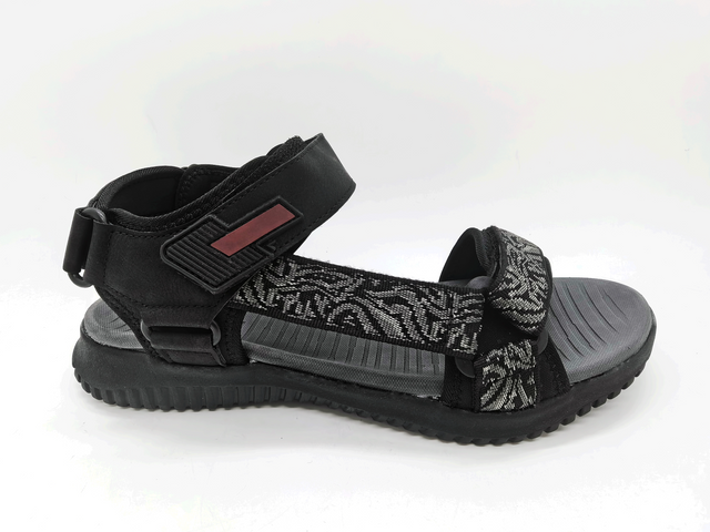 Sandali da uomo casual quotidiani dal design nero