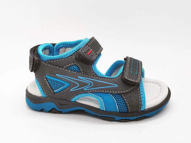 Calzature estive antiscivolo blu Comodi sandali da ragazzo