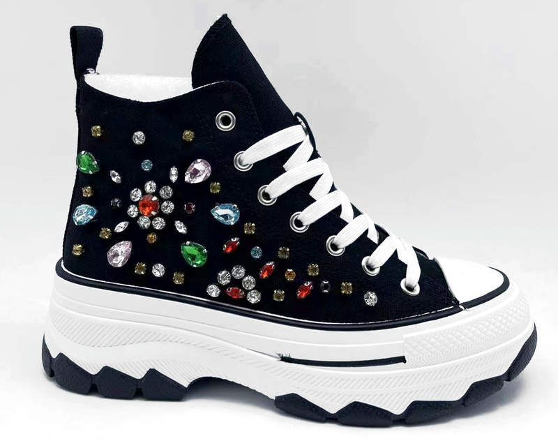 Scarpe comfort da donna antiscivolo di alta qualità, resistenti e di alta qualità, ad iniezione nera